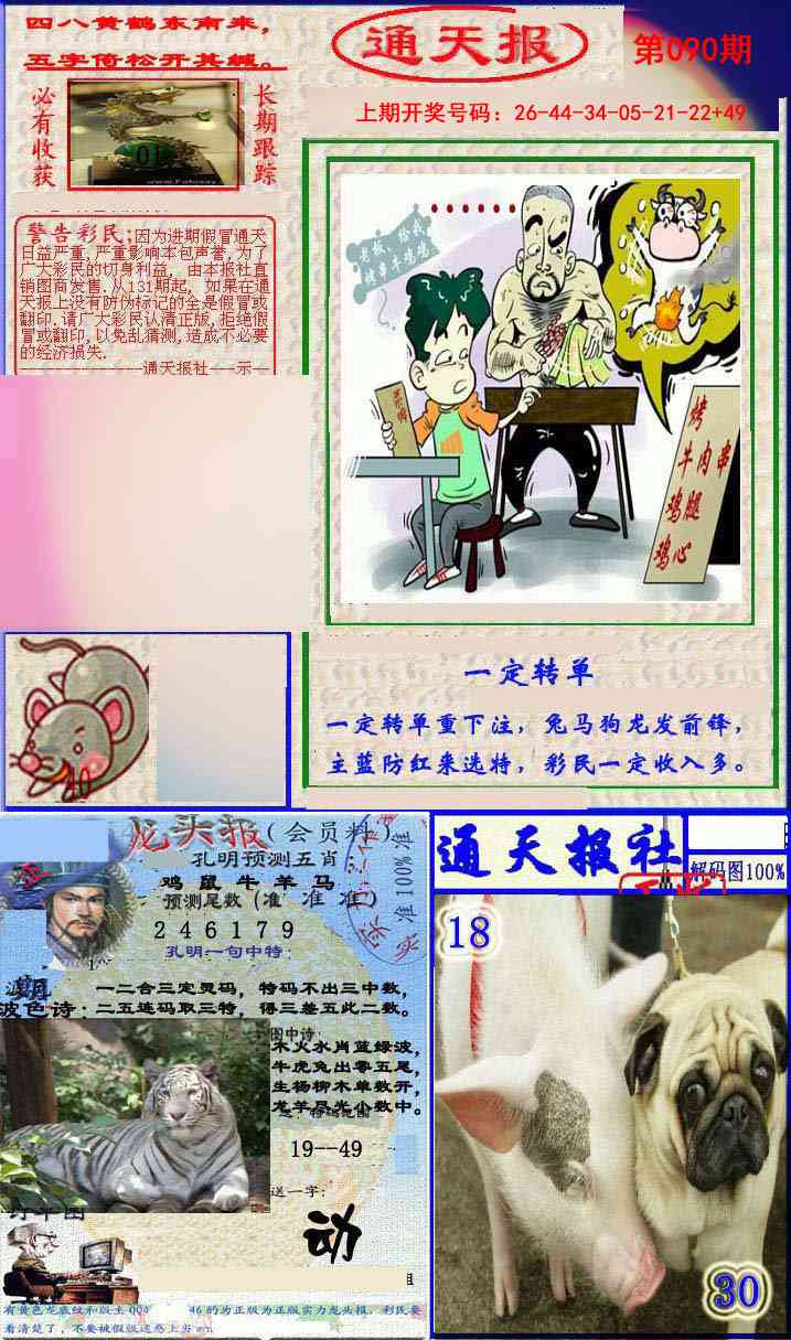 090期实力通天报[图]